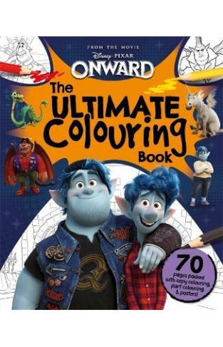 Disney Pixar Onward: The Ultimate Colouring Book